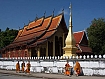 Go into temples in Vietnam, laos, and cambodia!